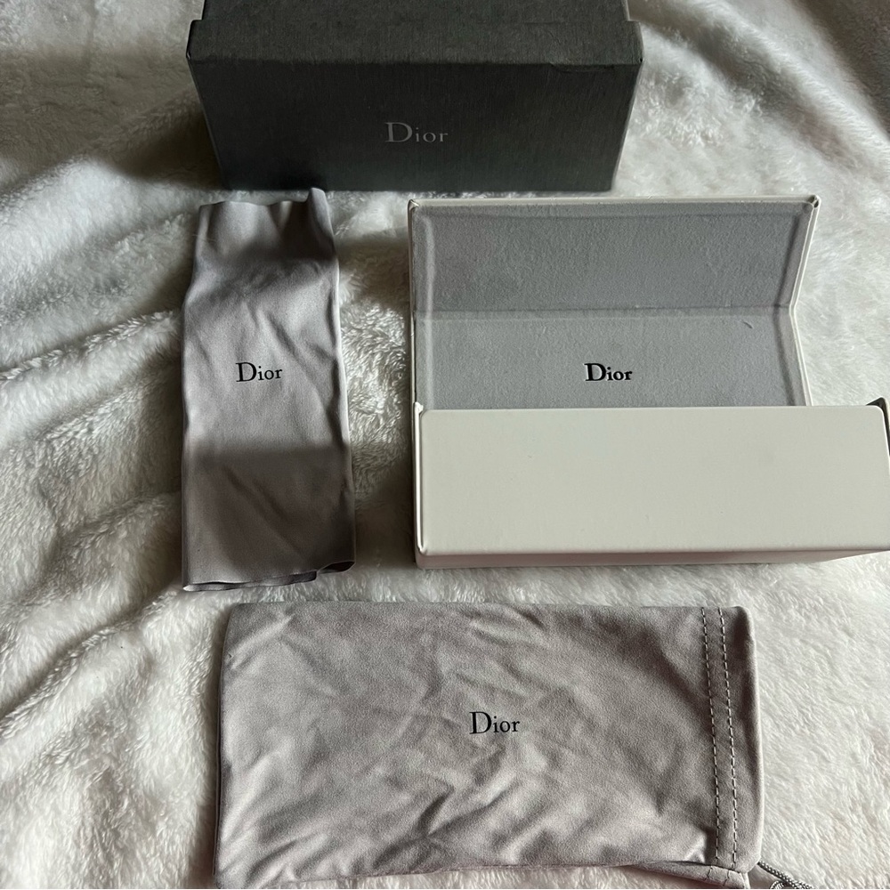 Dior Eyewear Case Set in Gray
